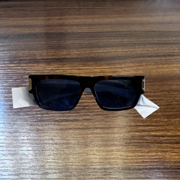 MCM Brown Tortoise Shell Men's Sunglasses NWT - Picture 2 of 7